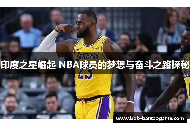 印度之星崛起 NBA球员的梦想与奋斗之路探秘